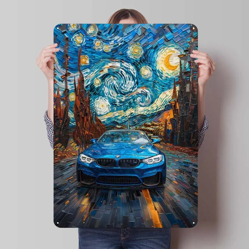 BMW Starry Night Frame