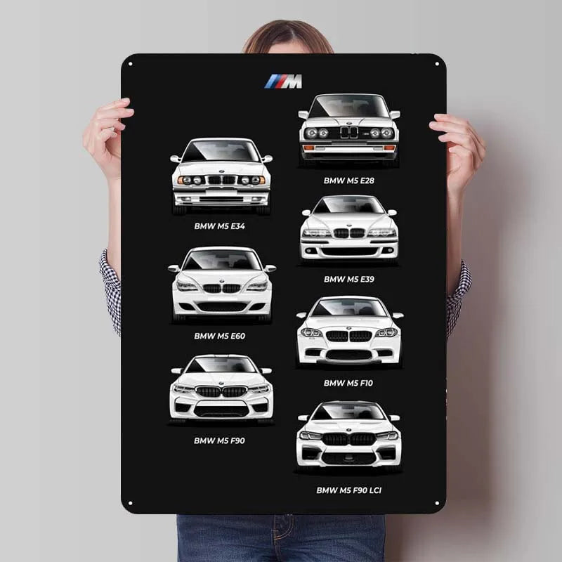 BMW M5 Models Frame