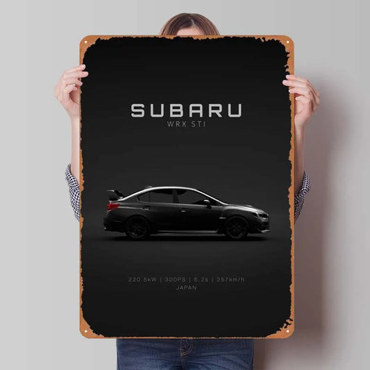 Subaru Black & Grey Frame
