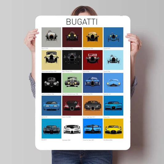 Bugatti All Colours Frame