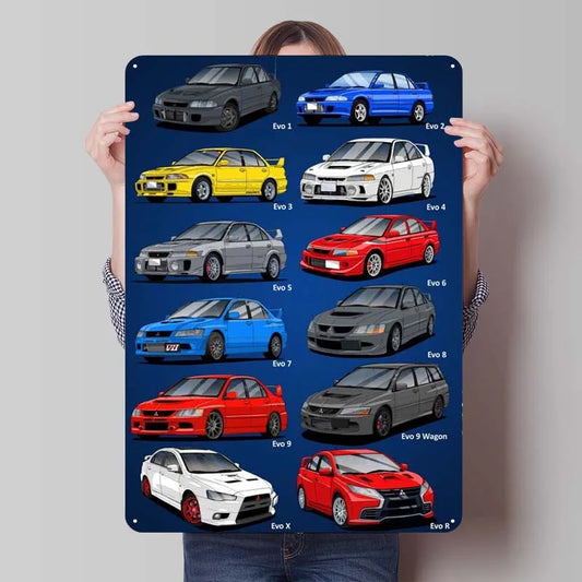 Mitsubishi Evo All Models Frame