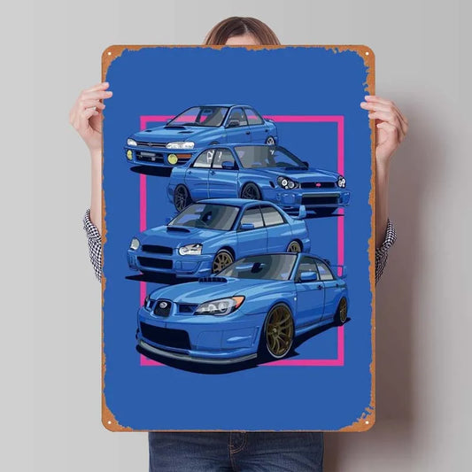 Dark Blue JDM Frame
