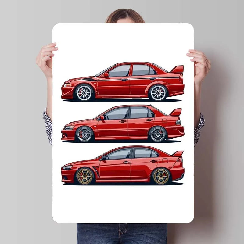 Mitsubishi Lancer Evoloution Frame