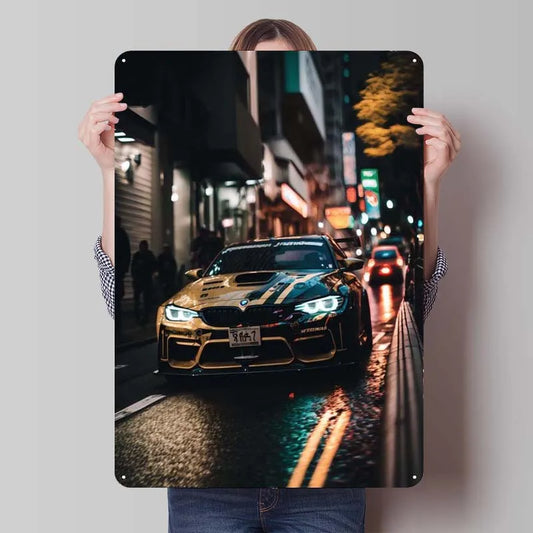 BMW Nighttime Aesthetic Frame