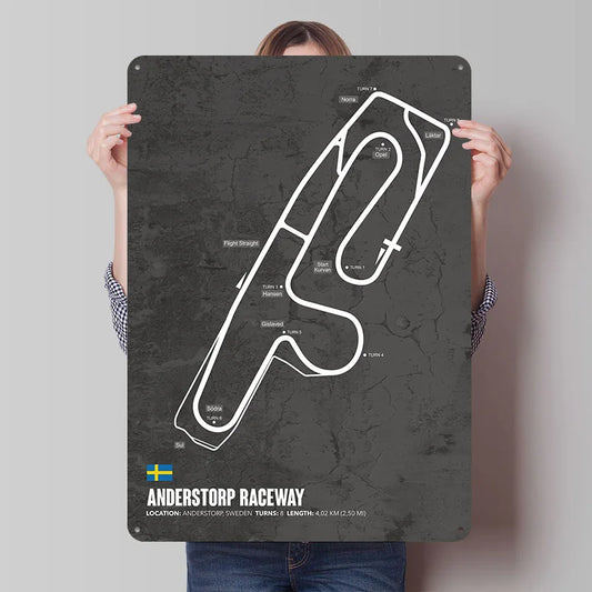 Anderstorp Raceway Poster Frame