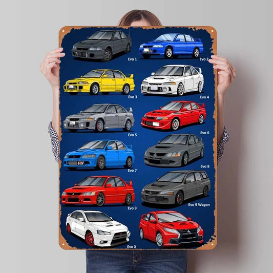 Mitsubishi Lancer Timeline Frame