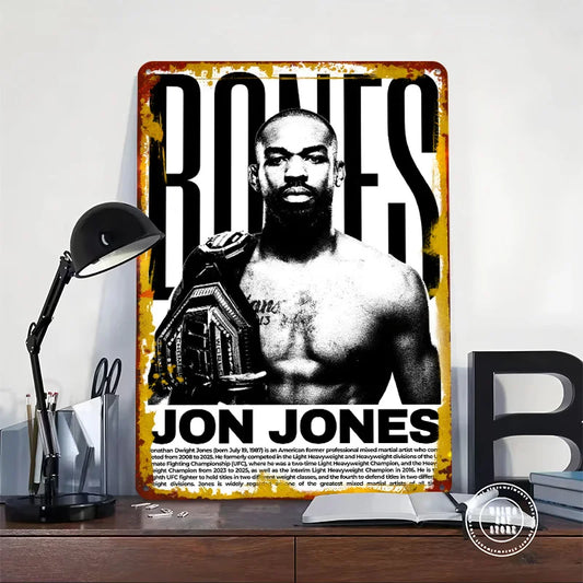 UFC Jon Jones Champion Frame