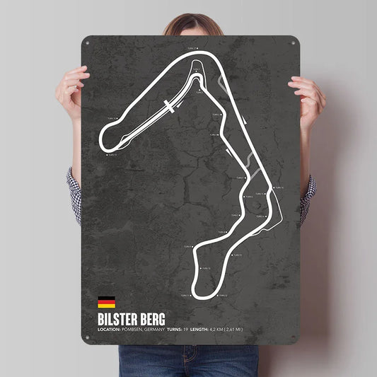 Bilster Berg Track Poster Frame