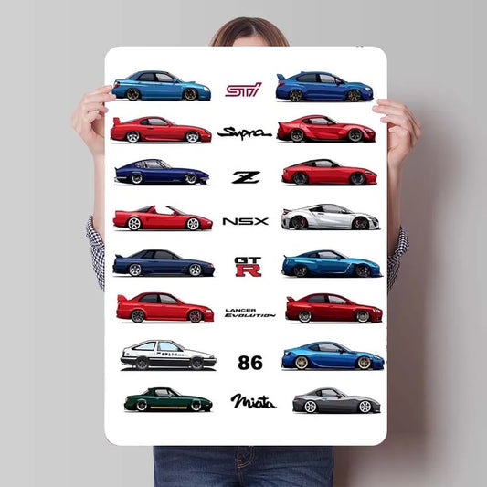 Japanese Models Frame