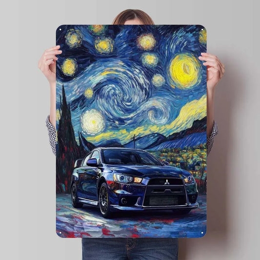 Mitsubishi Lancer Starry Night Frame
