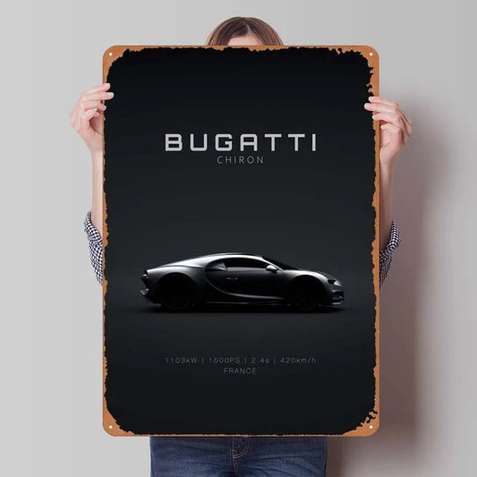 Bugatti Chiron Black Frame