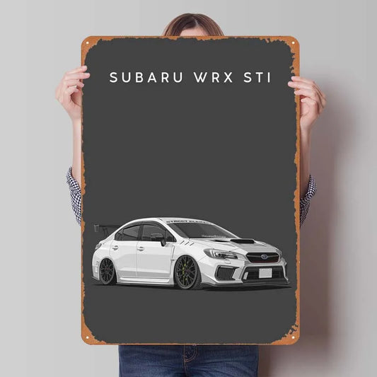 Subaru WRX STI Grey Frame