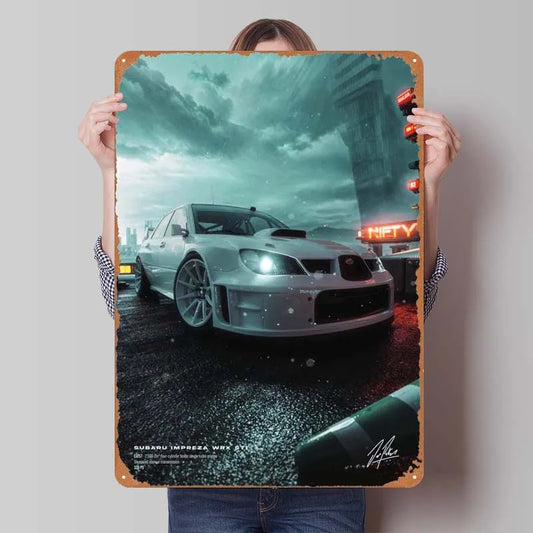 Subaru Closeup Frame